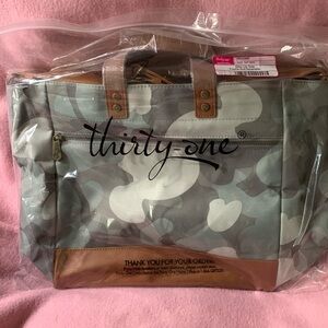 Soft Camo Step Up Tote